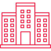office icon, building