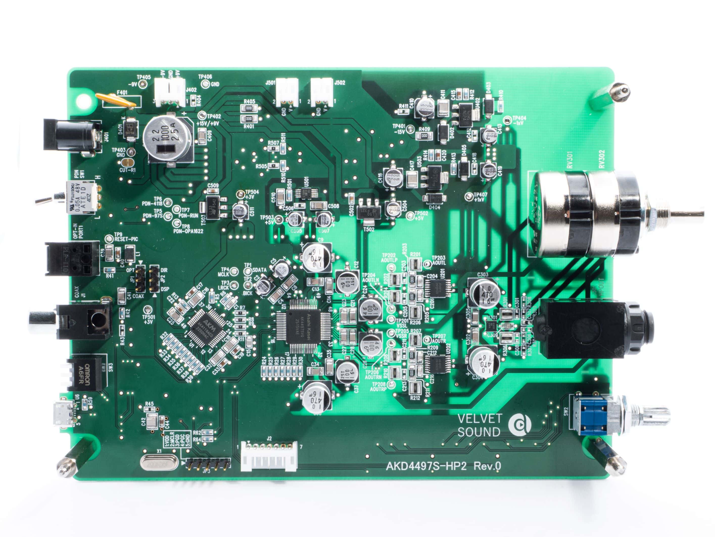 AKM Headphone demonstration board